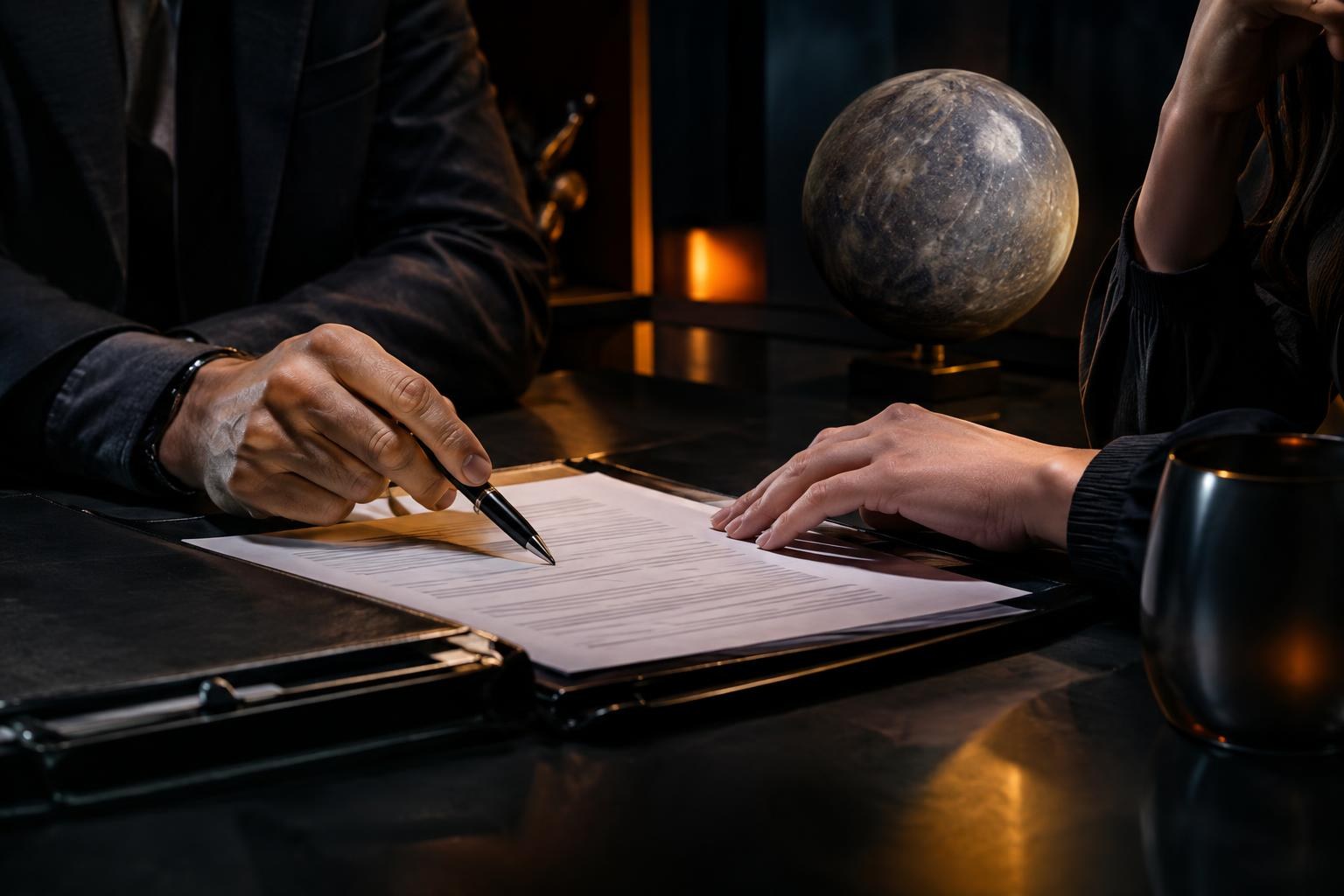 Mercúrio retrógrado e contratos: como decidir com mais segurança em 2026
